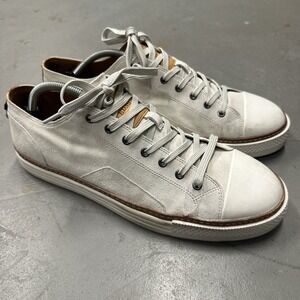 Allen Edmonds "PASADENA"‎ Suede Men's Dress Sneakers (Off White) 12D